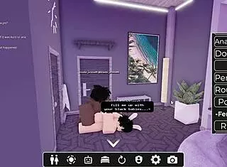 Fucked a BBC slut in Roblox Blacked