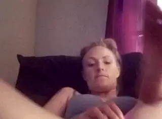 snow bunny playing with pussy toys, feeling so horny... 😏