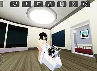 as a futa girl, i fuck the cow hard in part 2