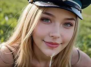 Hey, wanna see hot blonde soldiers fuck for cum in hentai?