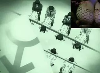 Busty goth girl Ivyadventure gets gang banged by big dick friends in hentai school episode