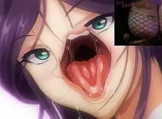 Busty goth girl Ivyadventure gets gang banged by big dick friends in hentai school episode