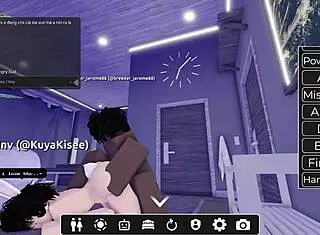 Fucked a BBC slut in Roblox Blacked