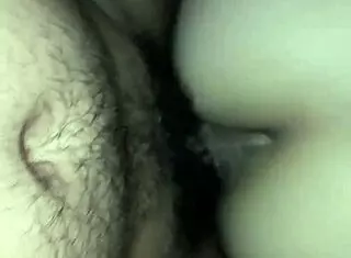 anal creampie homemade with big ass teen wanting cum inside. pov shows intense assfucking action.