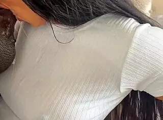 Amateur Couple's Rough Face Fucking