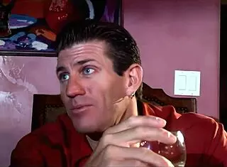 Blonde Mom Bent Over on the Bed. Relaxing After a Long Day.