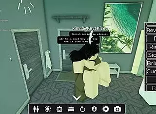 Fucked a BBC slut in Roblox Blacked