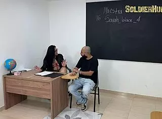 Sarah Black Says 'Fuck Me With That Big Cock' As Substitute Teacher