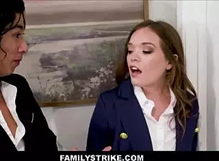 small tits blonde teen stepsister gives jerk off instructions her girlfriend joins with katie kush sophia locke summer stevens david lee