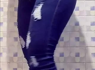 Madura Caught in Public Bathroom!