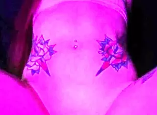 Pink Drip: Dripping Clothes Ripped Riding Dildo Toys