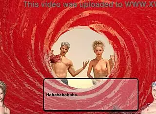 let's play with shaved pussy and small tits in temptation demo