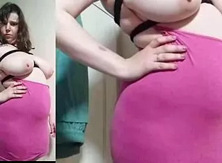 horny slut gets bound and plays with herself softly