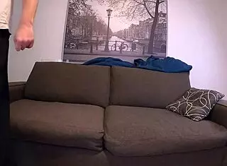 Scarlett johnson sucking cock and gagging for cum