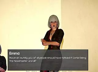 let's dive into the headmaster's fantasy with blonde tits