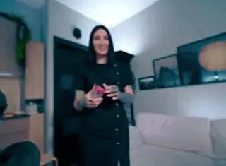 Sexy Nurse In Latex Helps With Semen Analysis