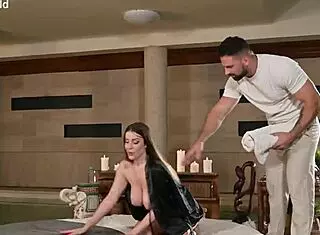 Marica Chanelle bending over for DP slam?