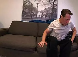 Scarlett johnson sucking cock and gagging for cum