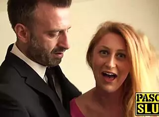 This young woman prepares for a challenging experience