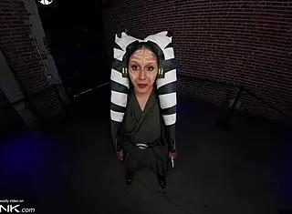 Vr conk ahsoka blows and rides anakins huge cock in cosplay parody pt 3