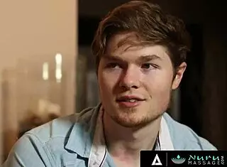 New masseuse Melissa Moore gives hot nuru massage to step-cousin with deep moves