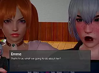 let's dive into the headmaster's fantasy with blonde tits