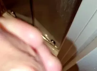 Stepson spies on mother-in-law and jerks off