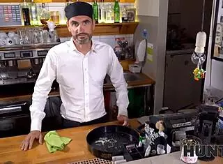 Pervert's dream unfolds watching girlfriend in wild action