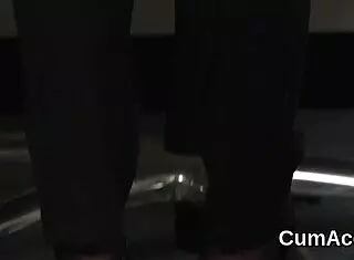 Peculiar bombshell gets cumshot on face, eats all the love juice 😋