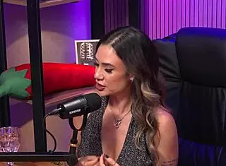 Is the redhead milf queen domme licking pussy in bdsm party?