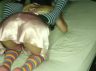 i'm a crossdresser fuckin this sexy brunette