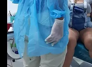 My dentist appointment ended with his big cock in my mouth