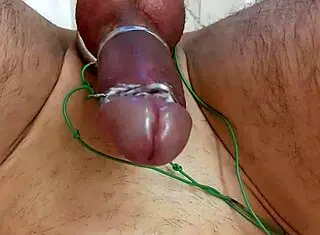 Solo Quick Orgasm Achieved With E-Stim Device In Intense Session