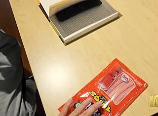 On jo naredi, da mu sesa kurca za sladkarije, potem pa skrivaj jebeta v telovadnici.