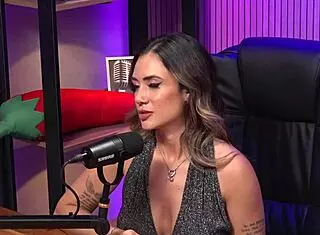 Is the redhead milf queen domme licking pussy in bdsm party?