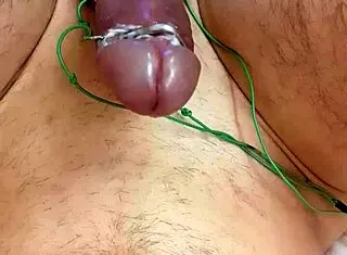 Solo Quick Orgasm Achieved With E-Stim Device In Intense Session