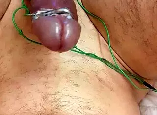 Solo Quick Orgasm Achieved With E-Stim Device In Intense Session
