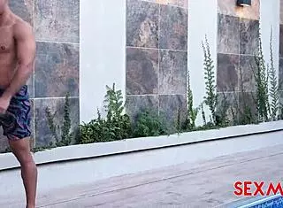 hey, wanna see malena doll’s secret poolside bang with sexmex?