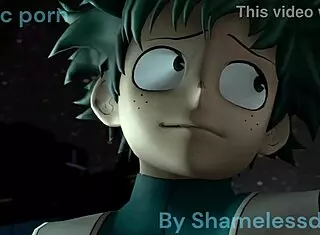 Toga Face With Deku In Bold Adventure