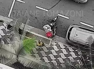 Slipped Down for Food, Ended Up Screwing My Brazilian Neighbor in Fishnets