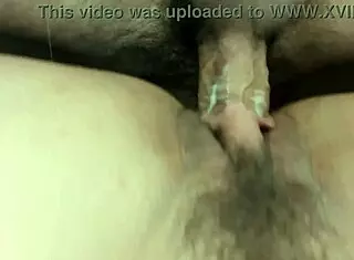 i fucked her hairy pussy and her clit swelled up huge 😲