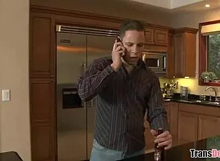 Trans Babysitter With Wolf Hudson