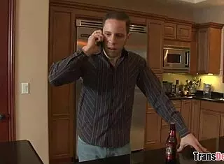 Trans Babysitter With Wolf Hudson