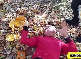 pumpkin crushed cum slave dolly faces vengeful gangbang with porno dan in wild homemade action.