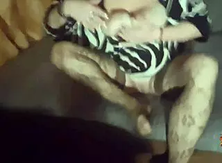 Klaudiaambergirl fills her mouth with cum after solo masturbation in lingerie.