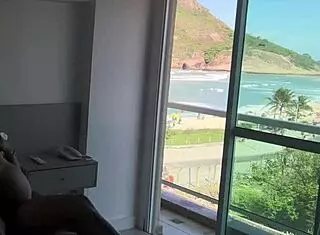 Bodybuilder Wakes Plump Tourist With Oral, Then Fucks Her Hairy Pussy Cowgirl To Orgasm.