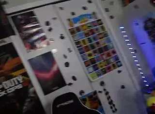 White Girl Gamer Returns For Big Black Dick Cum On Feet