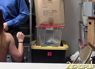 I fucked the tattooed milf shoplifter with my thick meat stick.