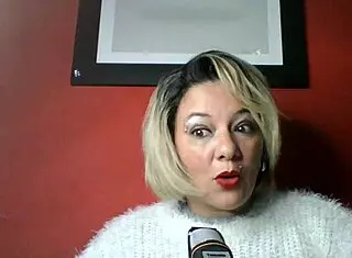 lola whispers dirty secrets while laughing, teasing with erotic words