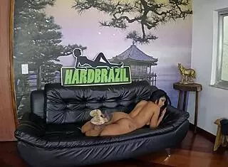 India Olyver's Shaved Debut In Mansion Photoshoot